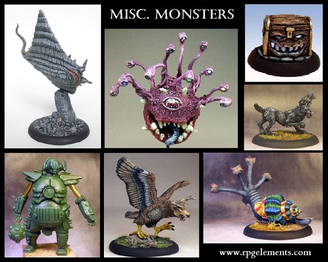 Miscellaneous Monsters Miniatures
